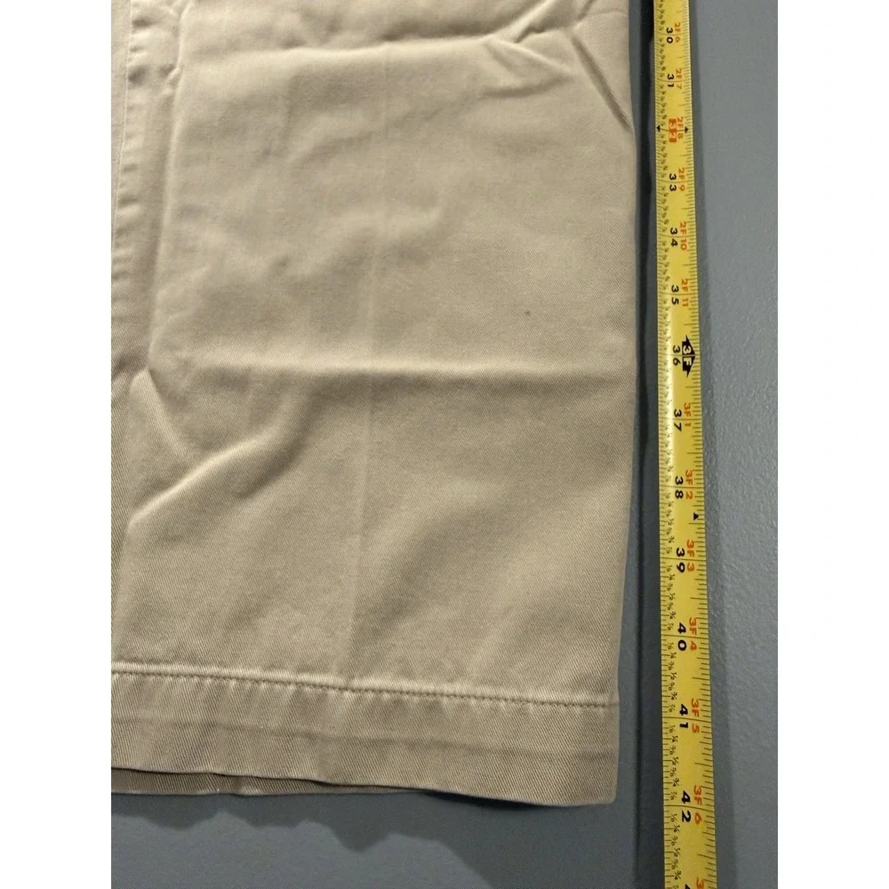 Vintage Polo Ralph Lauren‎ Andrew Pant Men's 38x32 (36x31) Pleated Chino Tan